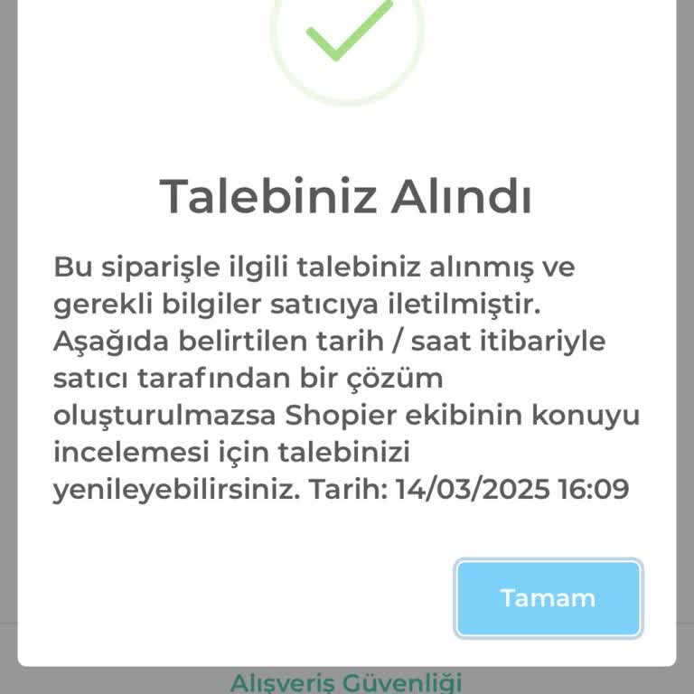 Shopier'de İade Talebine Cevap Yok: 1 Haftadır Bekliyorum