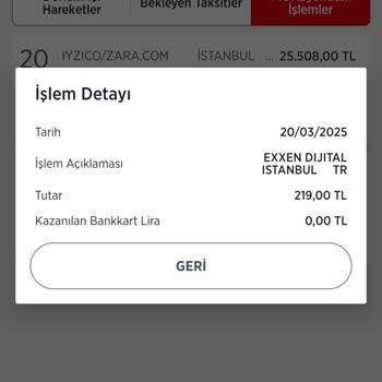 Bilinmeyen Harcama: Ziraat Kredi Kartımdan 25727₺ Çekildi