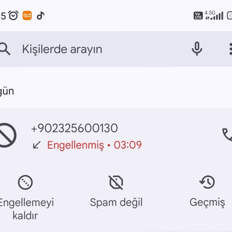 Şüpheli Telefon Görüşmesi İle İlgili Endişe