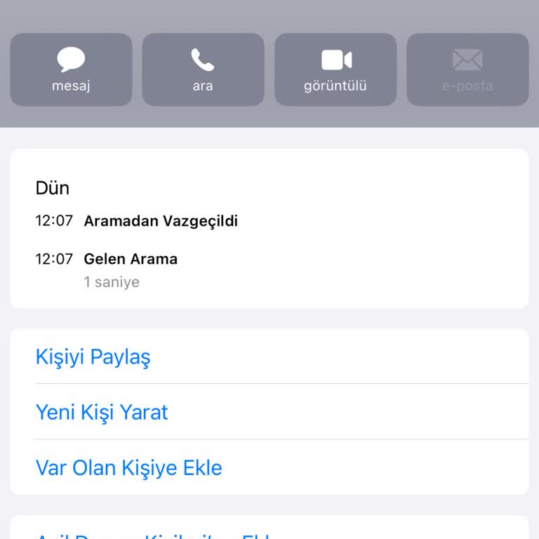 Bilinmeyen Numara İle Rahatsız Edici WhatsApp Araması