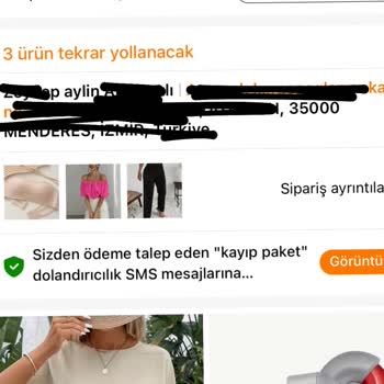 Aras Kargo İletişim Sorunu: Mesajsız Geri Gönderim