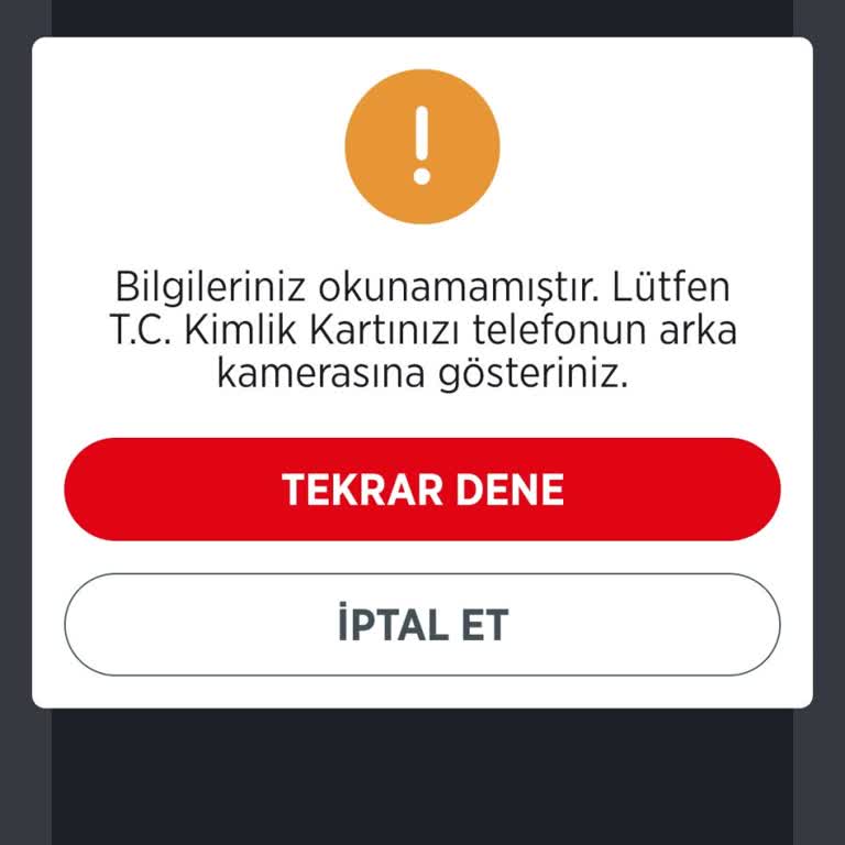 Ziraat Bankası Kimlik Doğrulama Sorunu