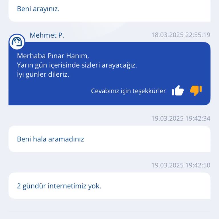 TurkNet İnternet Kesintisi Ve İletişim Sorunları