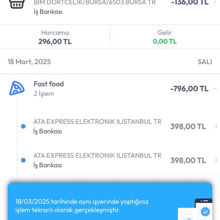 Yemeksepeti'nde Çifte Ödeme Sorunu