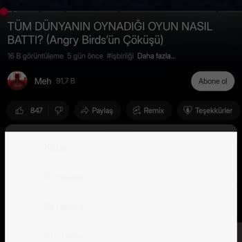 YouTube Koyu Tema Uyumsuzluğu
