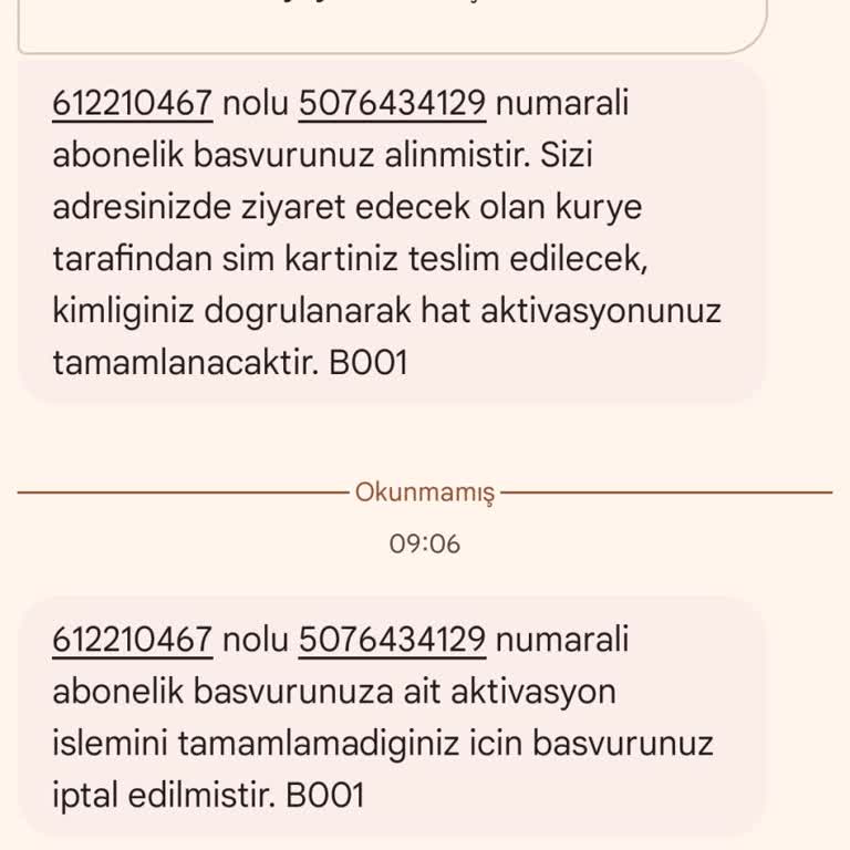 Türk Telekom Aktivasyon Sürecinde Yaşanan Mağduriyet