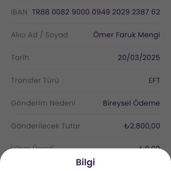 EFT Saatlerinde Bilinmeyen Hata Sorunu