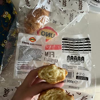 Uno Ekmek Kremasız Kruvasan Hayal Kırıklığı