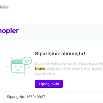 Sipariş Teslim Edilmedi, İletişim Kurulamıyor