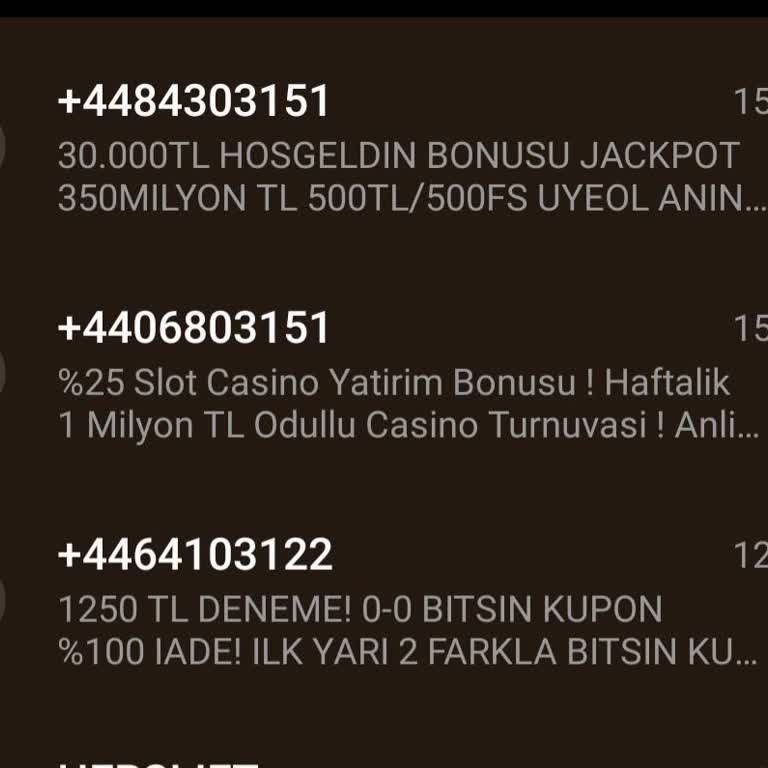 Bahis Site SMS'leriyle Mücadelede Çözüm Bekliyorum