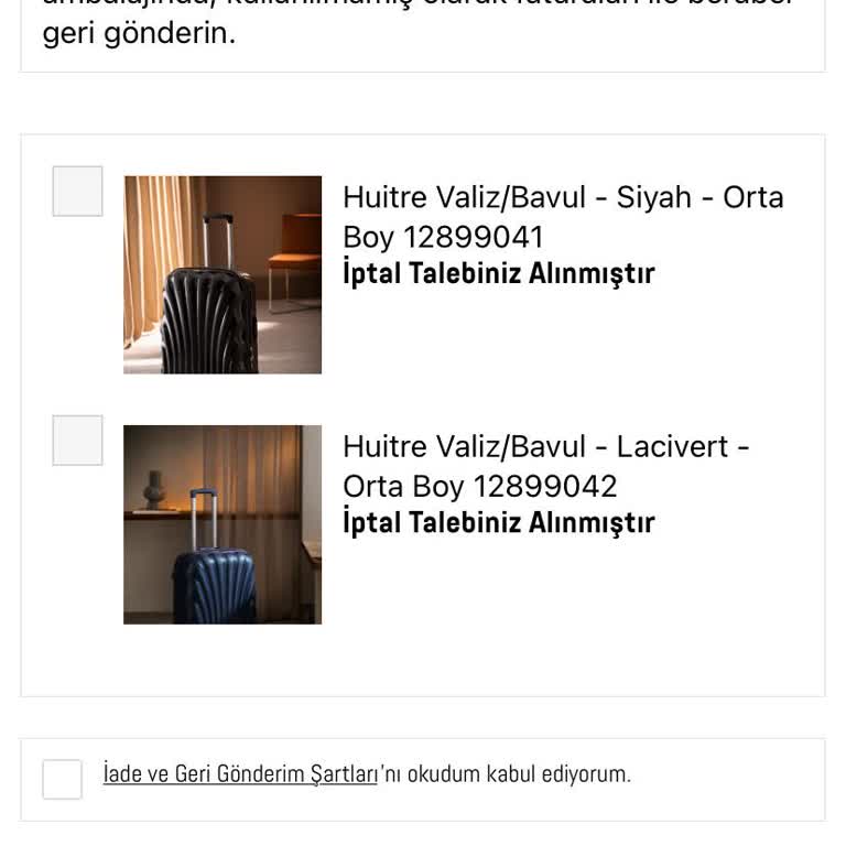 Madame Coco'da İptal Edilemeyen Sipariş Ve Belirsiz Para İadesi