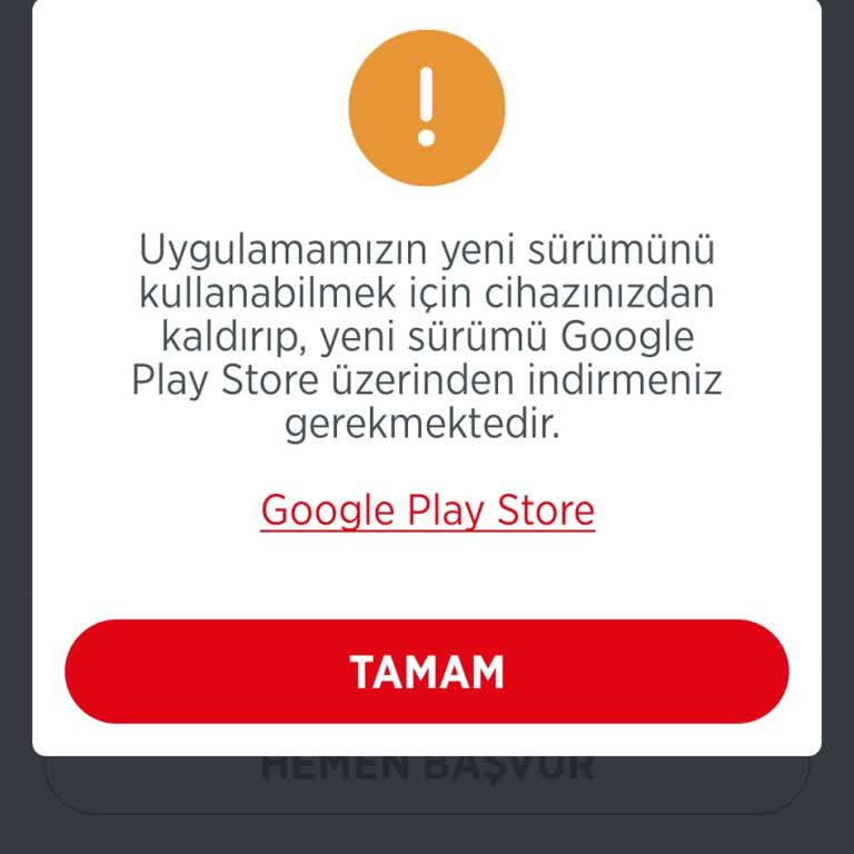 Ziraat Mobil Güncelleme Çıkmazı