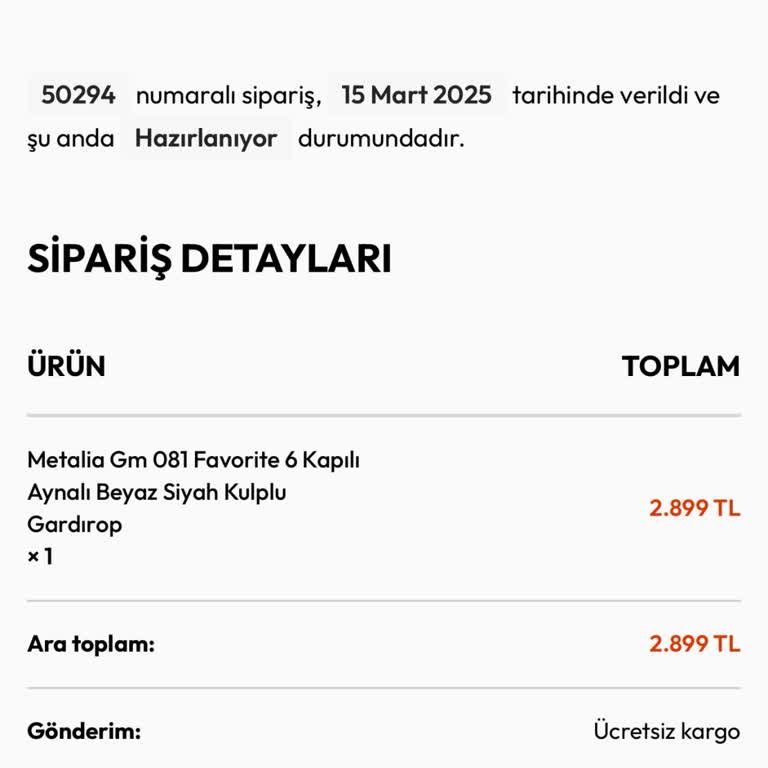 Sipariş İptali Ve İletişim Sorunları: Mağduriyet Yaşıyorum