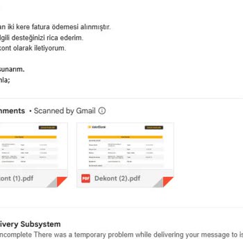 Çifte Fatura Ödemesi Ve İade Sürecinde Yaşanan Zorluklar