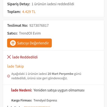 Trendyol'da İade Sorunu: Kahve Makinesi Alışverişi Mağduriyeti
