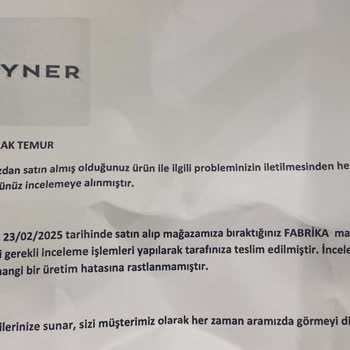 Boyner'den Aldığım Ayakkabının İlk Gün Açılması Ve İade Sorunu