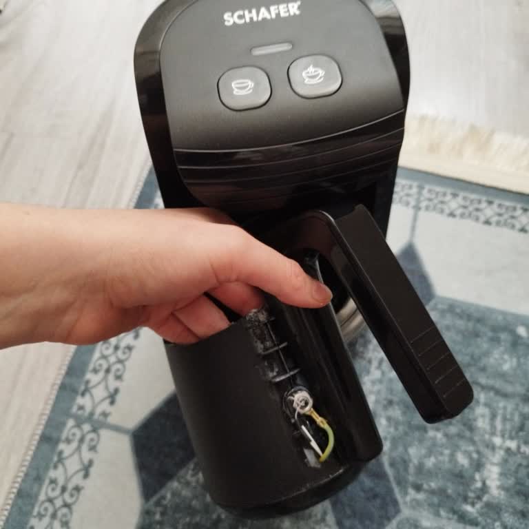 Schafer Kahve Makinesinin Dayanıksız Cezvesi