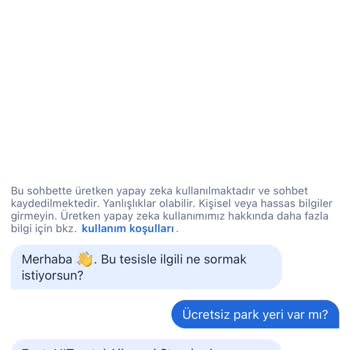 Yanıltıcı Otopark Bilgisi Mağduriyeti