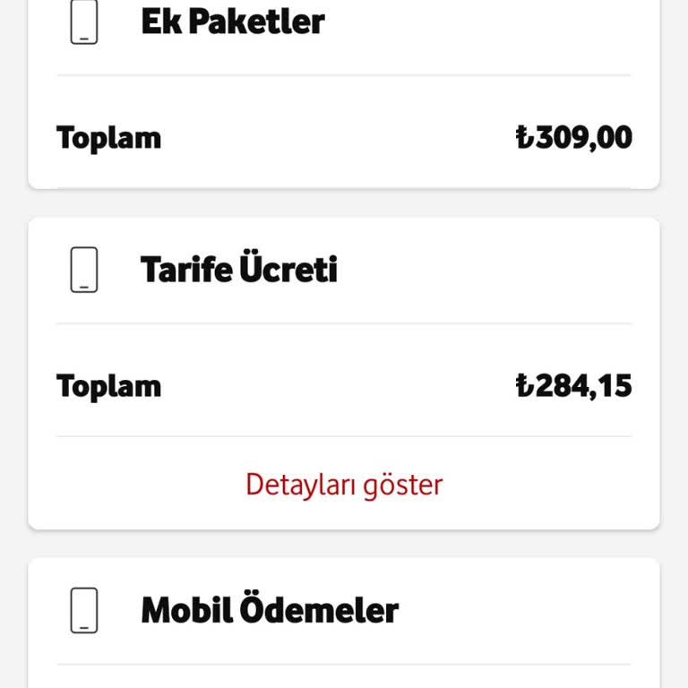 Vodafone Fatura Tutarı Hakkında Yardım Arayışı