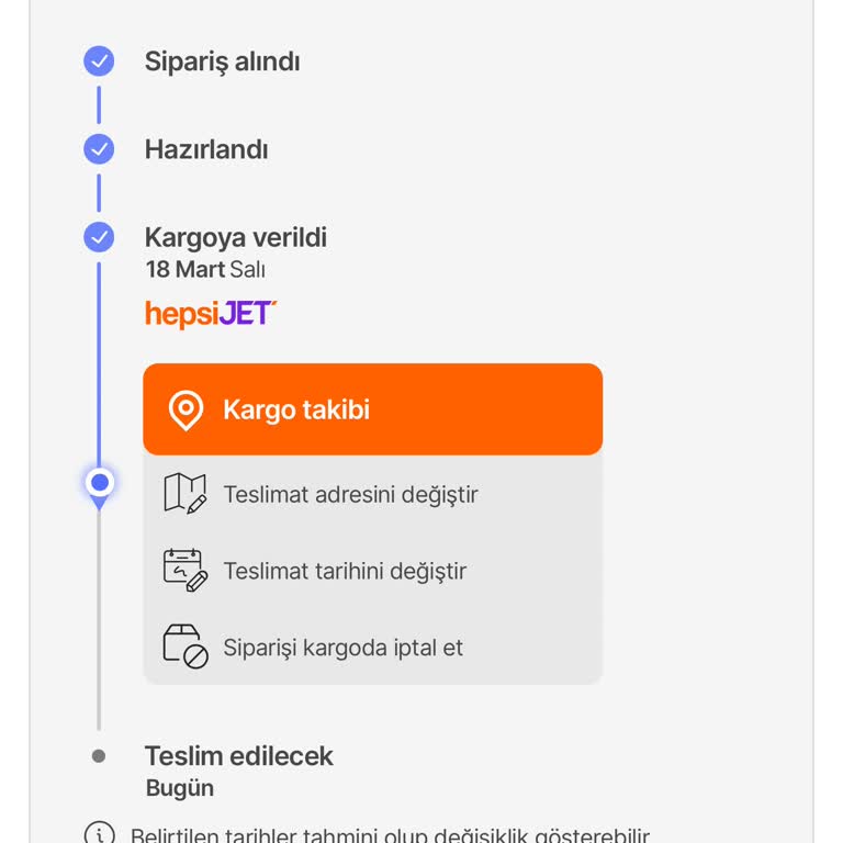 Kargom Zamanında Teslim Edilmedi Ve İlgisiz Davranışla Karşılaştım