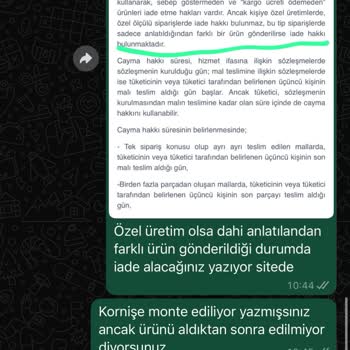 Yanlış Jaluzi Aparatı Ve İade Sorunu