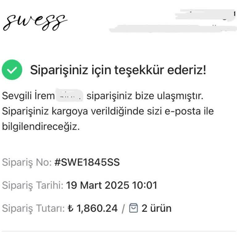 Sipariş Verildi İletişim Yok: Müşteri Mağduriyeti