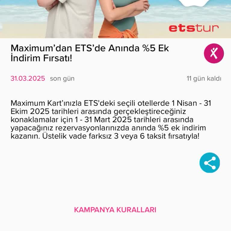Rezervasyon Kampanyası Sorunu