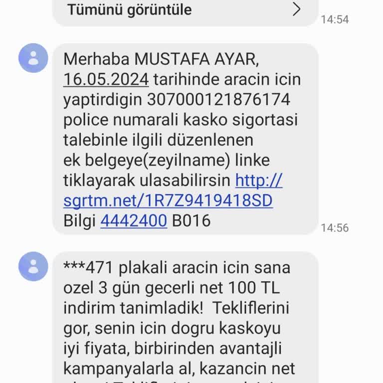 Kasko İşlemlerinde İletişim Sorunu