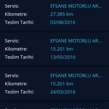 Araç Kilometresi Yanlış Girildi, Düzeltme Yapılmıyor