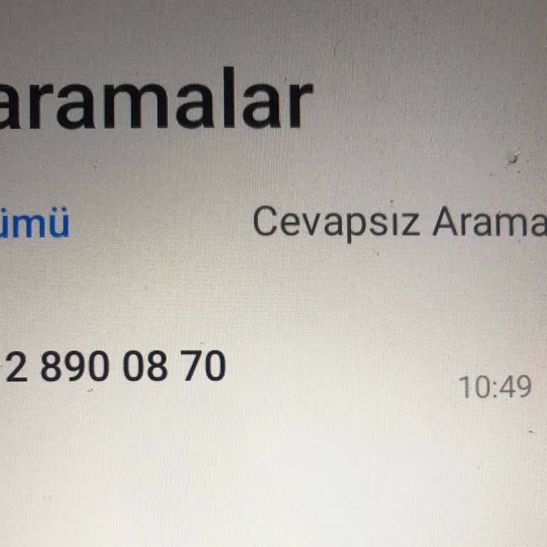 Bilinmeyen Numara İle Otomatik Arama Sorunu