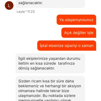 Migros Yemek'te Teslimat Ve İade Sorunları