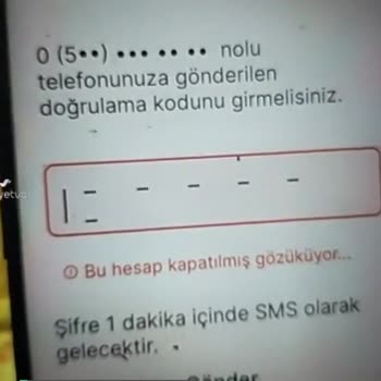 Gardrops Kapatılan Hesabımı Açmak İstiyorum