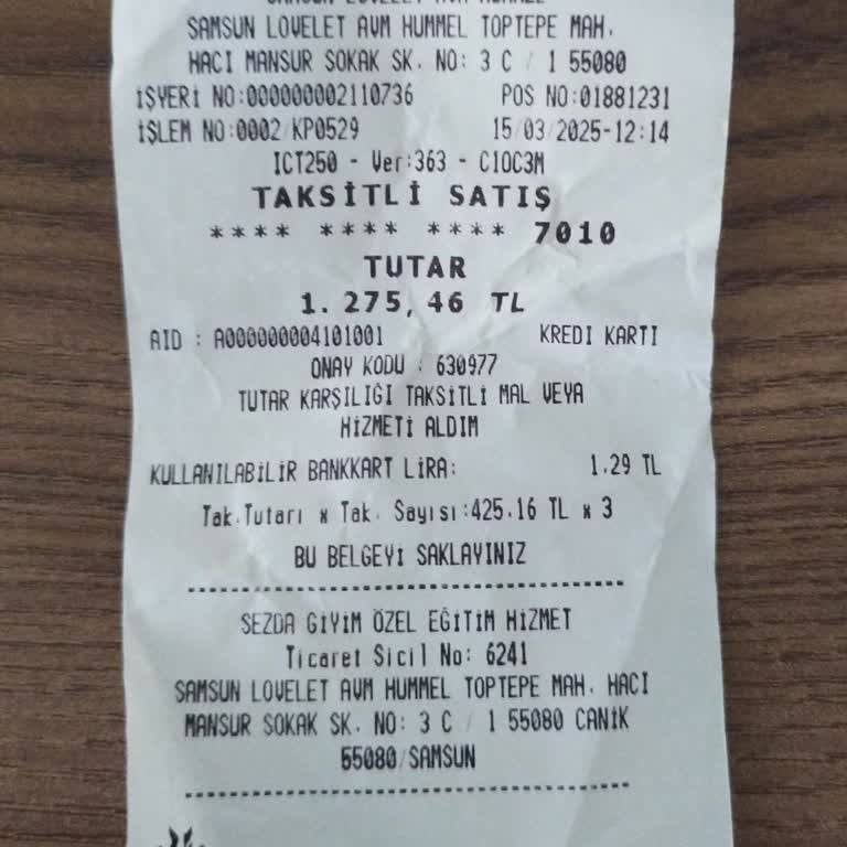 Hummel Mağazasından Teslim Edilmeyen Ürün