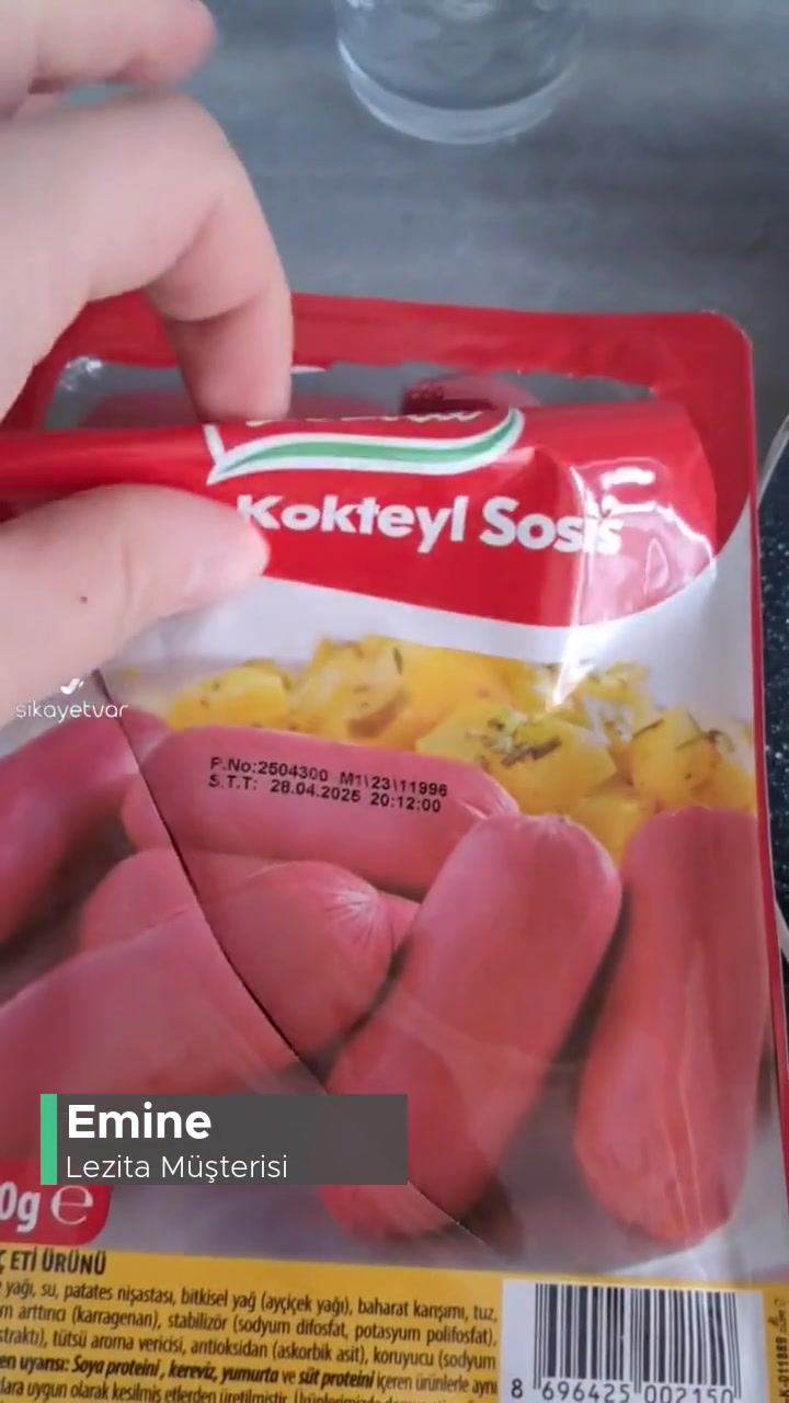 Lezita Kusurlu Yiyecek! videonun kapak resmi