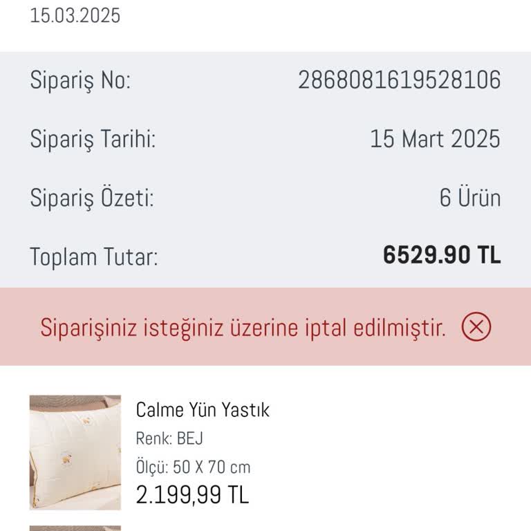 İndirimli Ürünler İptal Edildi Müşteri Mağdur Oldu