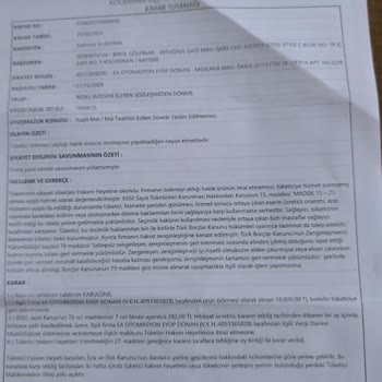 Harcama İtirazında Geciken Çözüm