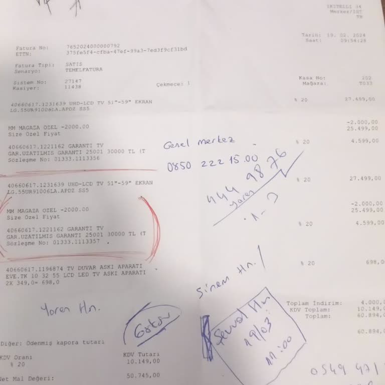 TV Kırıldı, Kasko Ve Destek Yok