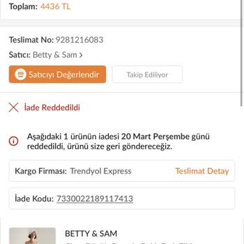 Yanlış Elbise İadesiyle Nikah Elbisemde Mağduriyet