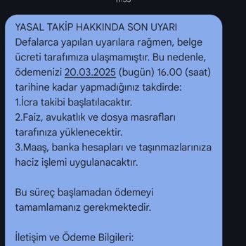Aldatıcı Mesajlar Ve Tehditler