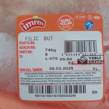 Tarihi Geçmemiş Tavukta Koku Problemi