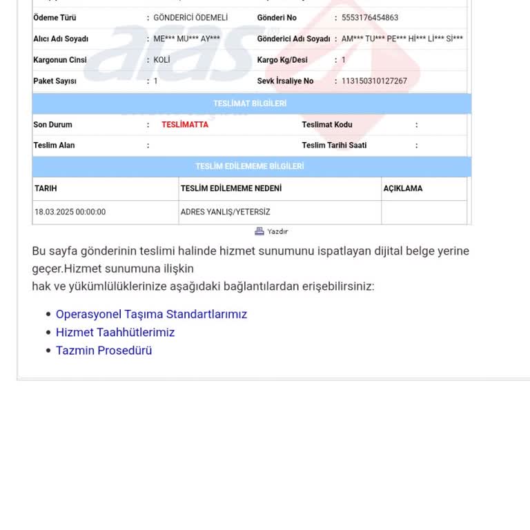 Geciken Teslimat: Aras Kargo Ve Amazon Sorunu