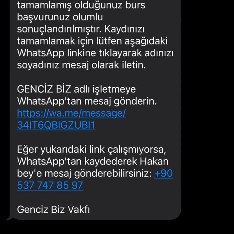 Şüpheli Burs Başvurusu: Kişisel Bilgilerim Tehlikede!