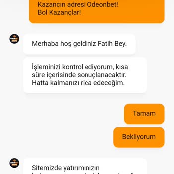 Odeonbet'te Düşük Oranlar Ve Ödeme Sorunları