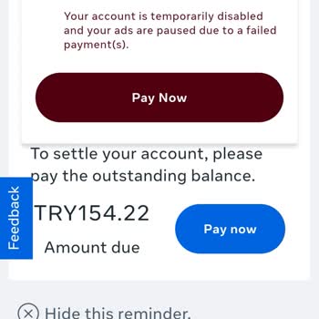 Facebook Reklam Hesabında Ödeme Sorunu Ve Destek Erişimsizliği