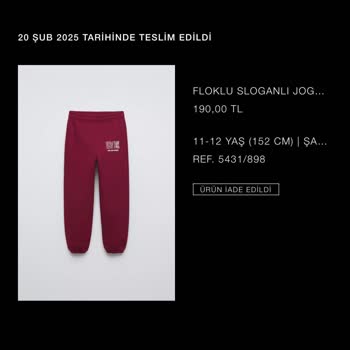 Zara İade Sürecinde Haksız Kargo Ücreti Kesintisi
