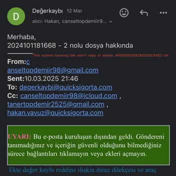 Müşteri Hizmetlerinde Yetersizlik Ve Değer Kaybı İtirazı