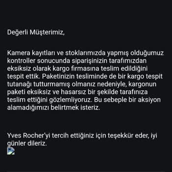 Eksik Ürün Ve Çözüm Sunulmayan Müşteri Hizmetleri