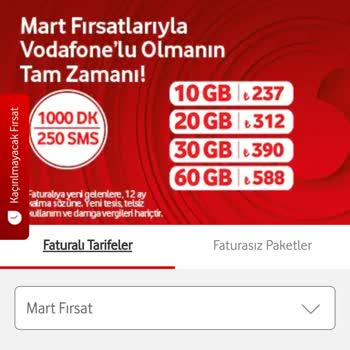 Vodafone'da Şok Fiyat Artışı Ve Hayal Kırıklığı!