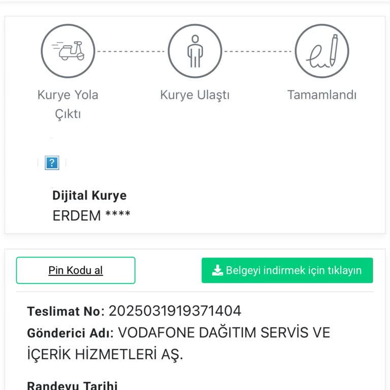 Kurye Teslimatında Takip Sorunu Ve İletişim Eksikliği