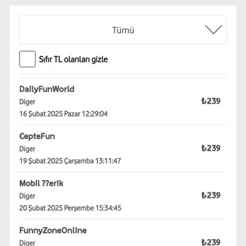 İzinsiz Abonelikler Ve Haksız Fatura Yansıtması